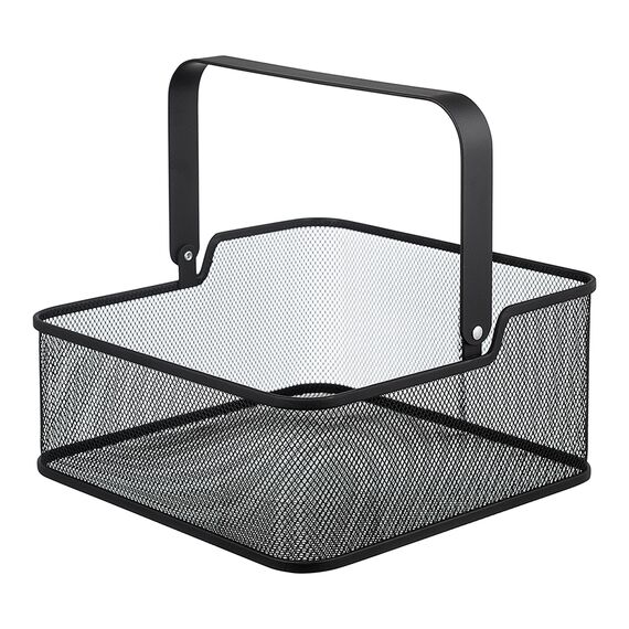 Корзина для хранения Ferrant, 25х25х12 см, черная, Bergenson Bjorn