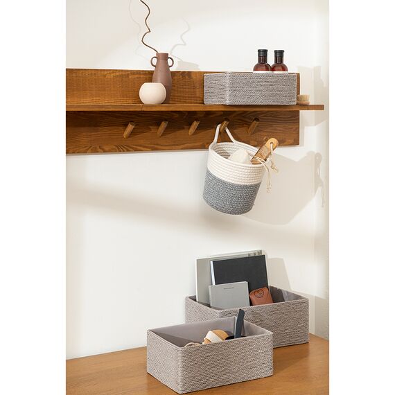 Кашпо Gerd, 20х19 см, белое/светло-серое, Bergenson Bjorn, изображение 5