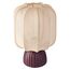 Лампа настольная Texture Rib, 27х39 см, вишневая/бежевая, Bergenson Bjorn, изображение 9