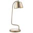 Лампа настольная Enkel Mon, 20,5х57 см, золотистая, Bergenson Bjorn