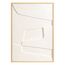 Панно декоративное с эффектом 3D Minimalism, с бежевой рамой, 50х70 см, Bergenson Bjorn