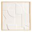 Панно декоративное с эффектом 3D Minimalism, с бежевой рамой, 60х60 см, Bergenson Bjorn