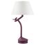 Лампа настольная Otilya, 30х55 см, сливовая, Bergenson Bjorn