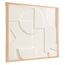 Панно декоративное с эффектом 3D Minimalism, с бежевой рамой, 60х60 см, Bergenson Bjorn, изображение 2