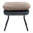 Пуф Pea, велюр, бежевый/темно-серый, Bergenson Bjorn, изображение 5