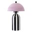 Светильник настольный Anniken, 25х38 см, черный/белый/лиловый, Bergenson Bjorn