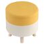 Пуф Devy, 40х40 см, бежевый/горчичный, Bergenson Bjorn, изображение 4