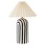 Светильник настольный Stripel, 30х44 см, черный/белый, Bergenson Bjorn