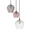 Светильник подвесной каскадный Aurora, 50 см, сливовый/серый/прозрачный, Bergenson Bjorn, изображение 9