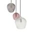Светильник подвесной каскадный Aurora, 50 см, сливовый/серый/прозрачный, Bergenson Bjorn, изображение 11