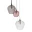Светильник подвесной каскадный Aurora, 50 см, сливовый/серый/прозрачный, Bergenson Bjorn, изображение 10
