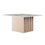 Столик кофейный Mojo, 85х85 см, бежевый, Bergenson Bjorn