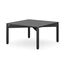 Столик кофейный Saga, 75х75 см, темно-серый, LATITUDE