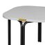 Столик кофейный Ror, 50х50 см, черный/серый, LATITUDE, изображение 3