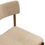 Стул Aska, рогожка, орех/бежевый, LATITUDE, изображение 6