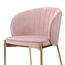 Стул Coral, велюр, пыльная роза, Bergenson Bjorn, изображение 4