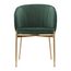 Стул Coral, велюр, зеленый, Bergenson Bjorn, изображение 8