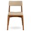 Стул Aska, рогожка, орех/бежевый, LATITUDE, изображение 2