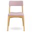 Стул Aska, рогожка, ясень/розовый, LATITUDE, изображение 2