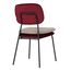 Стул Pea, велюр, бордовый/бежевый, Bergenson Bjorn, изображение 12