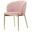 Стул Coral, велюр, пыльная роза, Bergenson Bjorn