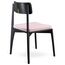 Стул Aska, рогожка, черный/темно-серый/розовый, LATITUDE, изображение 3