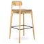 Стул барный Aska, рогожка, ясень/бежевый, LATITUDE, изображение 3