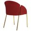 Стул Raspy, велюр, бордовый, Bergenson Bjorn, изображение 5