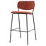 Стул барный Eirill, велюр, кирпичный, Bergenson Bjorn