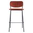 Стул барный Eirill, велюр, кирпичный, Bergenson Bjorn, изображение 7