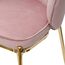 Стул барный Coral, велюр, розовый, Bergenson Bjorn, изображение 11