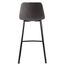 Стул барный Hugh, экокожа, темно-серый, Bergenson Bjorn, изображение 11