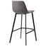 Стул барный Hugh, экокожа, темно-серый, Bergenson Bjorn, изображение 10