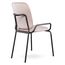 Стул Ror, Double Frame, велюр, черный/розовый, LATITUDE, изображение 3