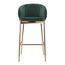 Стул барный Coral, велюр, темно-зеленый, Bergenson Bjorn, изображение 4