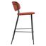 Стул барный Eirill, велюр, кирпичный, Bergenson Bjorn, изображение 8