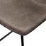 Стул полубарный Hugh, экокожа, серо-коричневый, Bergenson Bjorn, изображение 13