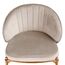 Стул полубарный Coral, велюр, серо-бежевый, Bergenson Bjorn, изображение 13