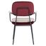 Стул с подлокотниками Pea, велюр, бордовый/бежевый, Bergenson Bjorn, изображение 14