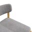 Стул полубарный Aska, рогожка, ясень/серый, LATITUDE, изображение 4