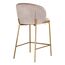 Стул полубарный Coral, велюр, серо-бежевый, Bergenson Bjorn, изображение 11