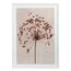 Панно декоративное Plant, с белой рамой, 50х70 см, Bergenson Bjorn