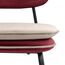 Стул с контрастным кантом Pea, велюр, бордовый/бежевый, Bergenson Bjorn, изображение 15