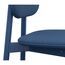 Стул с обивкой Saga, рогожка, синий, LATITUDE, изображение 5