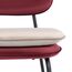 Стул полубарный Pea, велюр, бордовый/бежевый, Bergenson Bjorn, изображение 11