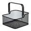Корзина для хранения Ferrant, 20х20х11,5 см, черная, Bergenson Bjorn