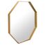 Зеркало настенное Raffin, 51х51 см, золотое, Bergenson Bjorn, изображение 5