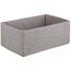 Корзина для хранения Lian, 34х22х14 см, светло-серая, Bergenson Bjorn
